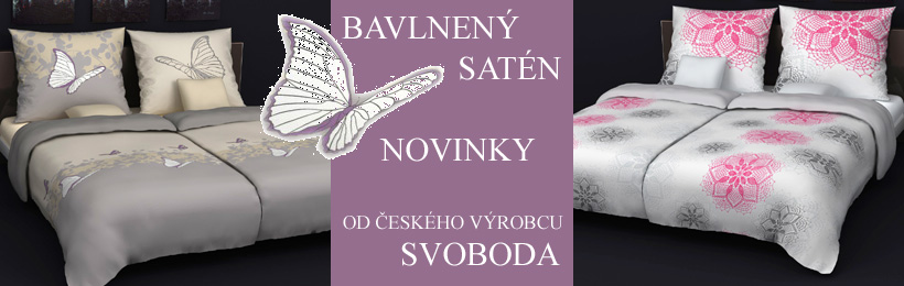 Bavlnen satn svoboda linen